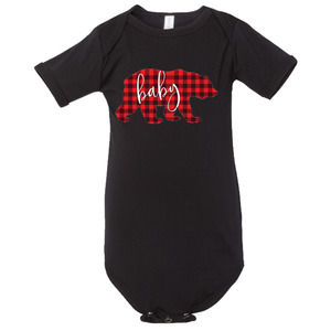 Baby Buffalo Plaid Christmas Shirts